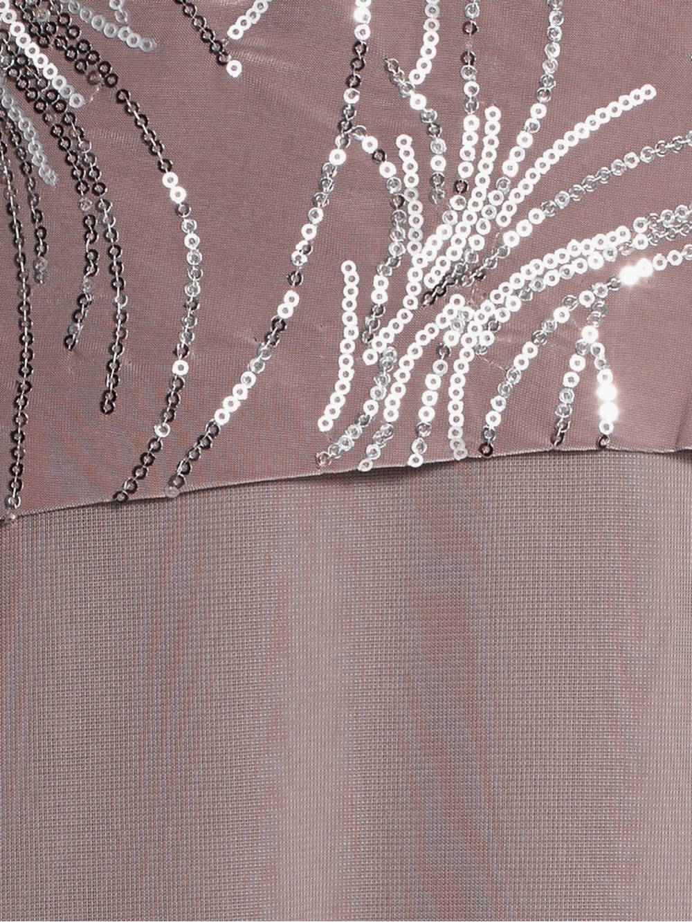 Alex Evenings Sequin Mock Two-Piece Dress with Jacket Size 14 Pewter and Silver - Picture 4 of 16
